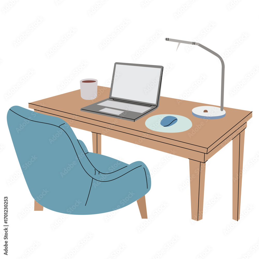 custom made wallpaper toronto digitalRemote Work Lifestyle with Laptop Home Office Workspace and Modern Online Business Productivity Concept