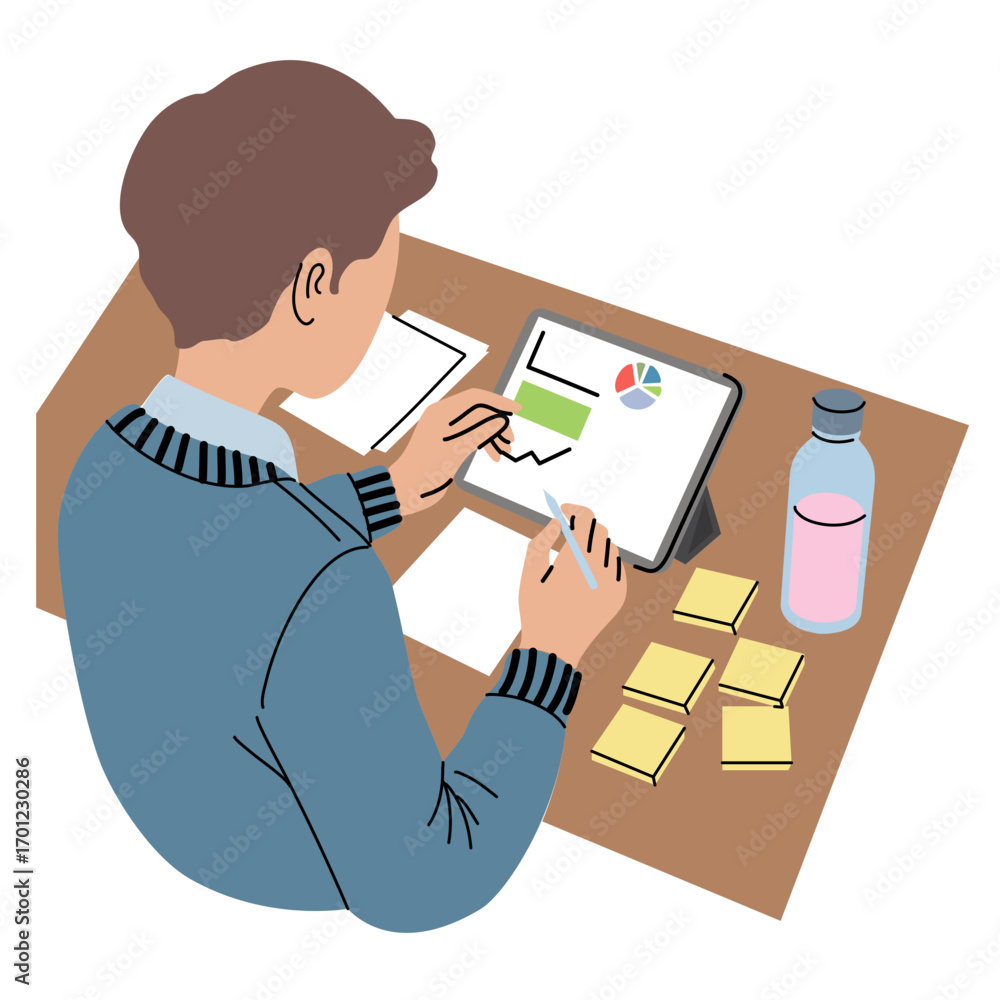 custom made wallpaper toronto digitalRemote Work Lifestyle with Laptop Home Office Workspace and Modern Online Business Productivity Concept