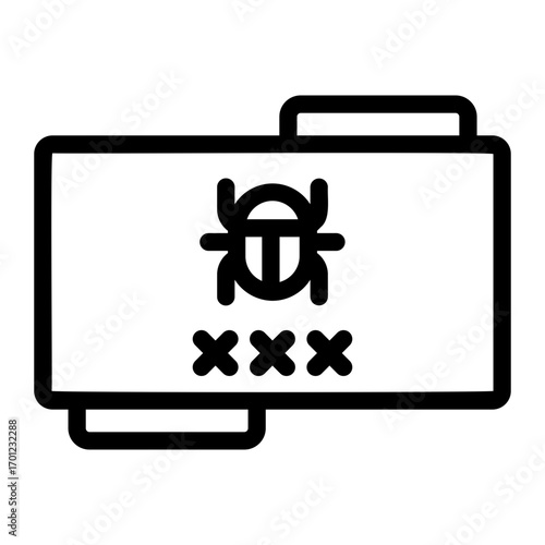 antivirus Line Icon