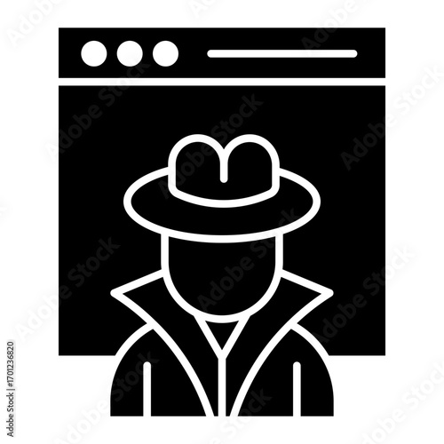 spyware Solid icon