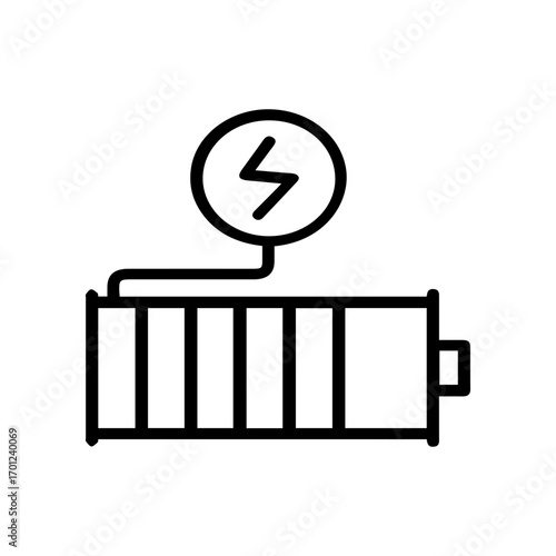 Charging Battery Icon