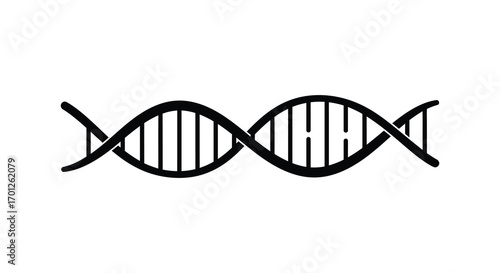a detailed illustration of dna double helix structure
