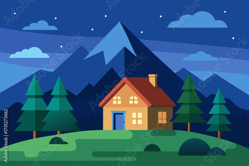 house in the woods