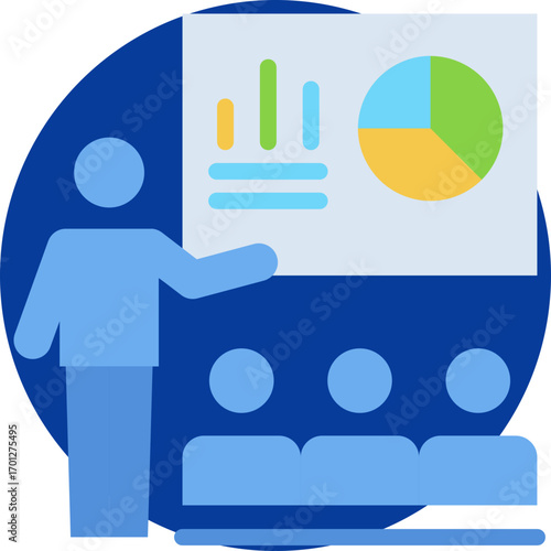 business icon isolated on white background. vector illustration icon for  business brokerage