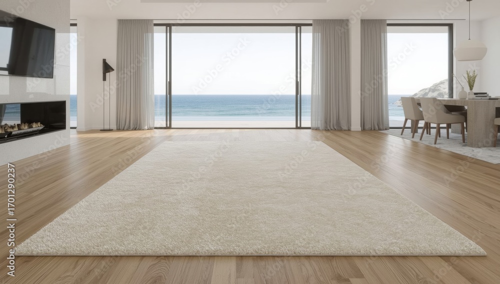 Obraz premium Plush carpet with subtle sheen and soft texture