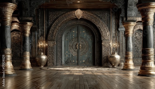 Ornate Archway Interior