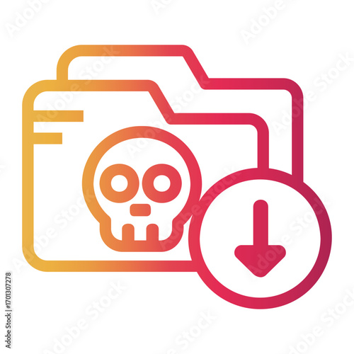 download Line Gradient Icon