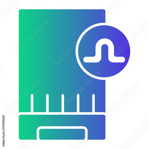 hard disk Gradient icon