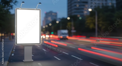 Urban Canvas: Night's Glow