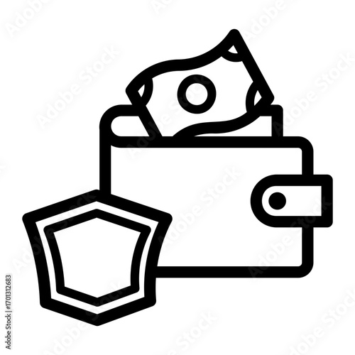 wallet Line Icon