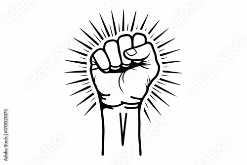 hand pointing to the target