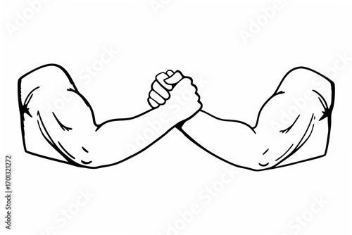 hands in the form of heart