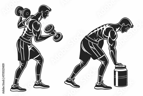 basketball player silhouette vector