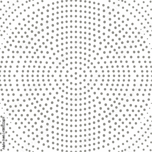 Dot pattern seamless background. Polka dot pattern template Monochrome dotted texture