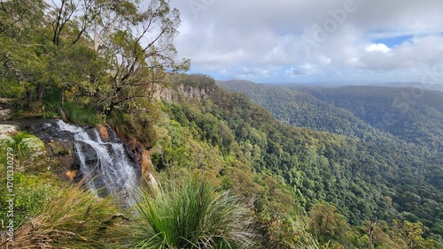 Goomoolahra Falls, Springbook in Queensland Australia