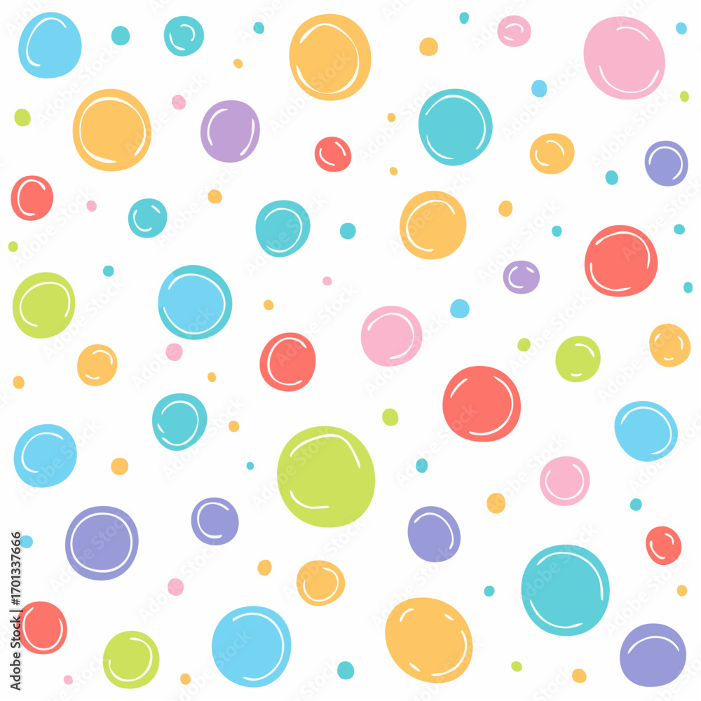 Aquarela abstrata padrão sem emenda com pontos
4