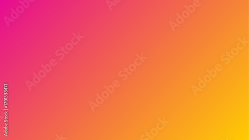 Vibrant Pink to Golden Yellow Gradient: Smooth, Warm, Abstract Background Texture