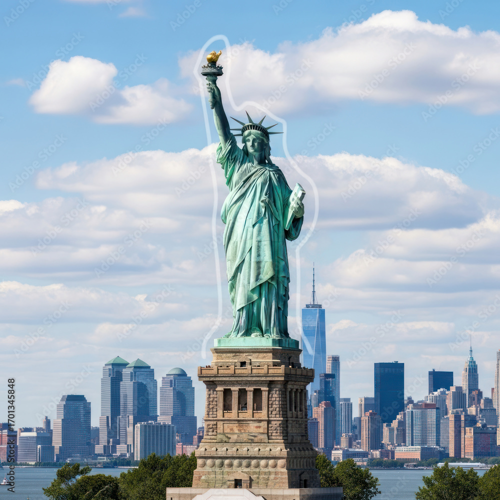 Fototapeta premium statue of liberty