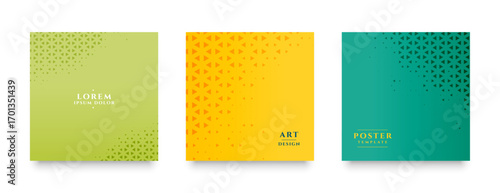 nice triangular halftone pattern gradient background in collection