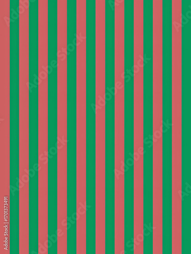 Abstract Vertical Stripes: Red and Green Pattern