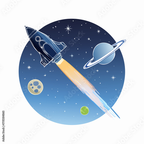 Space Rocket Launch A Journey Through the Cosmos