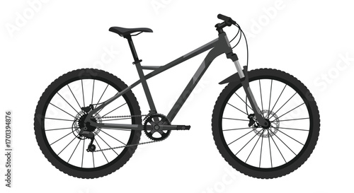 a sleek modern bicycle with sturdy wheels and ergonomic design