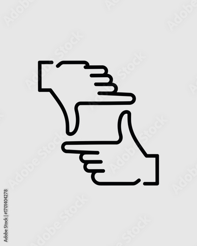 vector hand icon