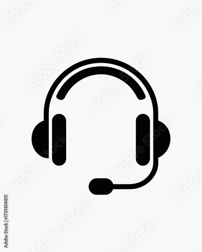 headphones icon vector illustration