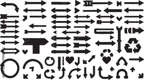 set of arrow icons