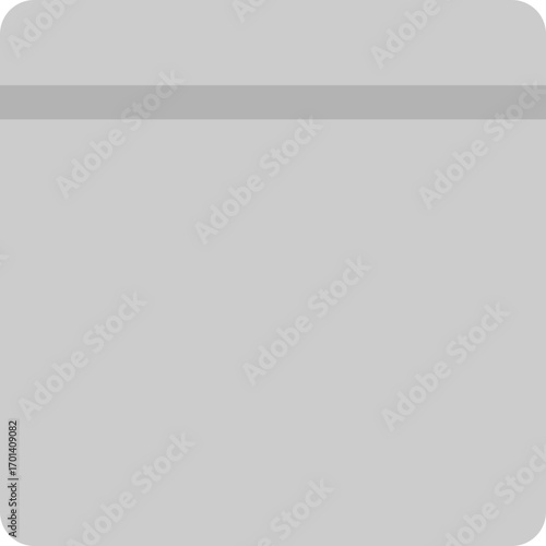 Minimalist file cabinet icon