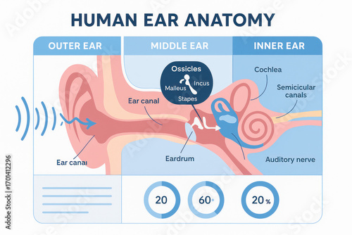 Human Ear Anatomy Diagram