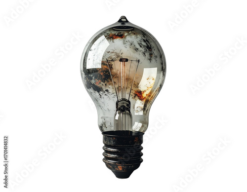 Light Bulb Burnt Out Transparent PNG