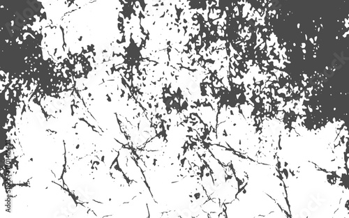 cracked abstract wall, black and white textured wall background, broken and dirty wall, stained wall