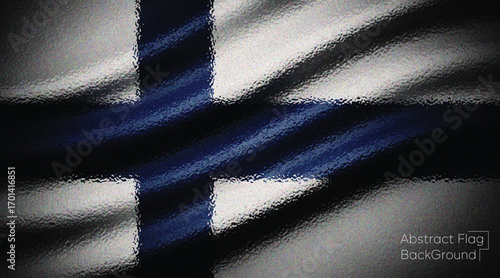 Finland flag textured art background Finnish national symbol Scandinavia pride European nation day patriotism