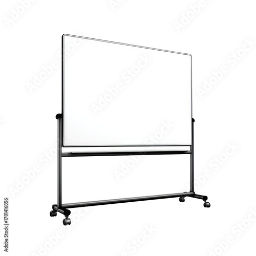 Wallpaper Mural Large, blank whiteboard on stand Torontodigital.ca