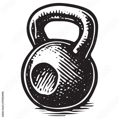 Heavy Kettlebell Strength Training Fitness