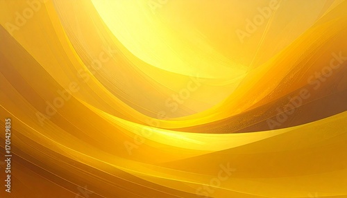 Abstract golden wavy background.
