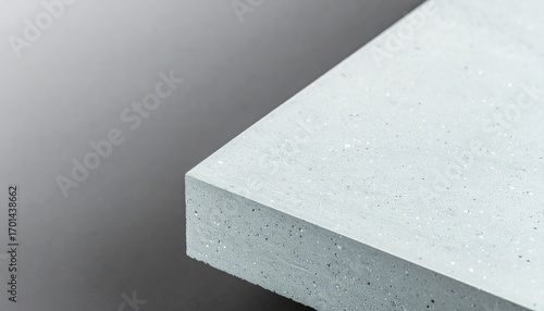 Closeup of Light Grey Speckled Microcement Sample