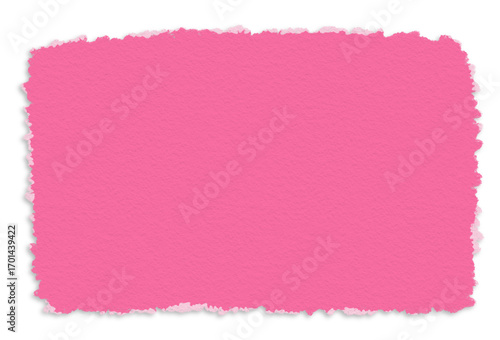 Square pink note paper for notes or reminders, paper texture	