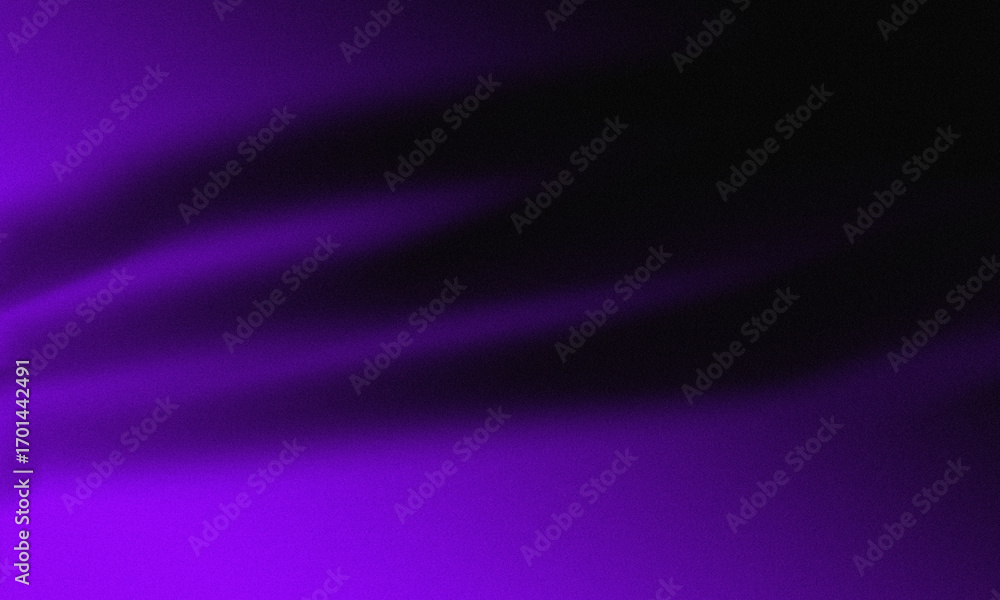 Fototapeta premium Abstract Purple and Black Gradient with a Grainy Texture and Light Streaks