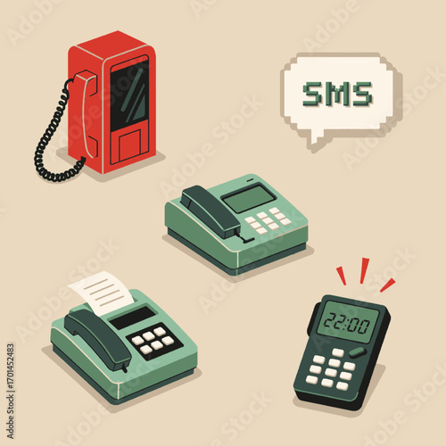 Vintage Communication Devices Collection