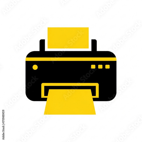 Vector art of printer icon