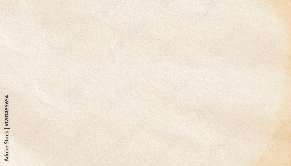 Obraz premium Creamy Ivory Parchment Paper Texture Background