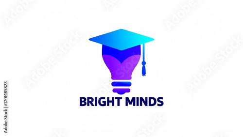 Educational and working simple logo