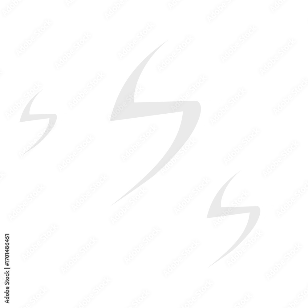 Fototapeta premium White Lightning Comic