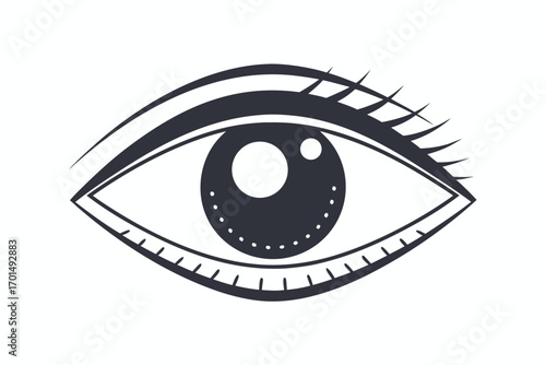 Abstract Eye Icon