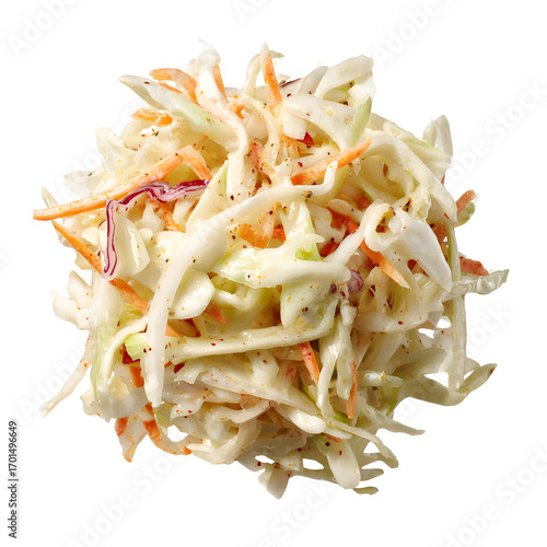 Coleslaw Isolated on Transparent Background