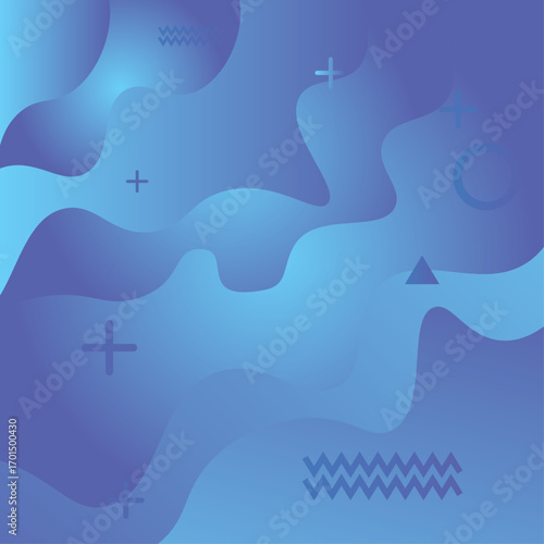 Beautiful vector illustration showcasing the underwater world with ocean waves, sunlight, sky, clouds, stars, and marine life. A perfect design for backgrounds, textures, patterns, and nature-inspired