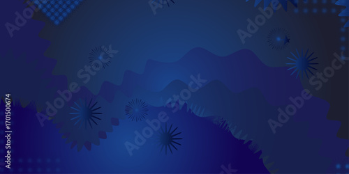 Beautiful vector illustration showcasing the underwater world with ocean waves, sunlight, sky, clouds, stars, and marine life. A perfect design for backgrounds, textures, patterns, and nature-inspired