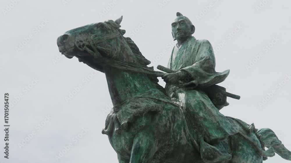 將軍像 Statue of Tokugawa Yoshimune, 8th Shogun of the Edo Shogunate